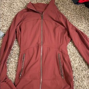 Red Nulu Lululemon Jacket
